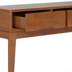 Table console/canapé WyndenHall Pearson en teck brun