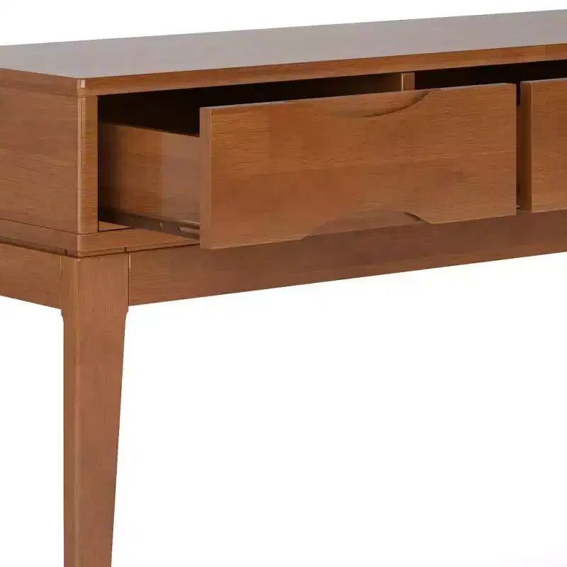 Table console/canapé WyndenHall Pearson en teck brun