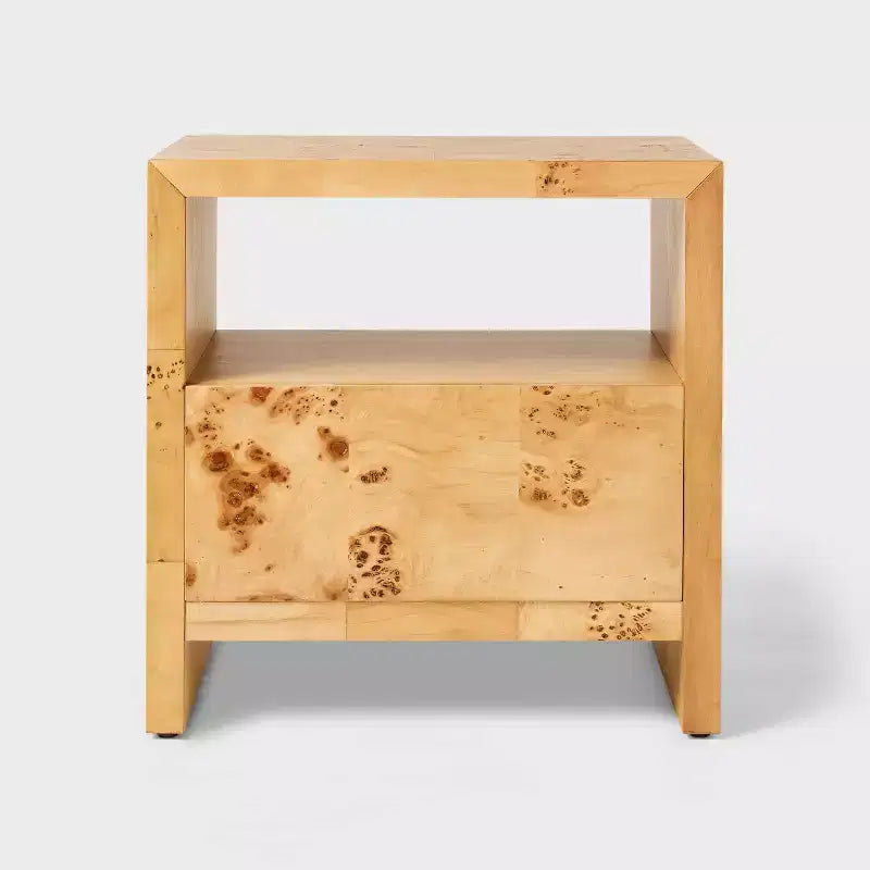Table de chevet Ogden marron - Threshold™ conçue avec Studio McGee