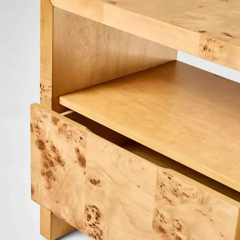 Table de chevet Ogden marron - Threshold™ conçue avec Studio McGee