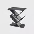 Zig Zag Accent Table Black Walnut - Adesso