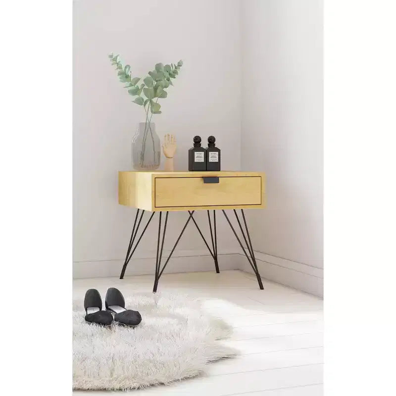 Table d'appoint Newell couleur naturelle - Adore Decor