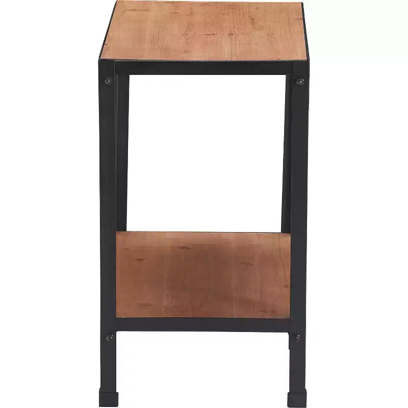 Table d'appoint Overland métal brun/noir - Serta