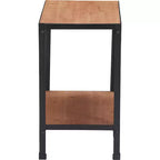 Table d'appoint Overland métal brun/noir - Serta