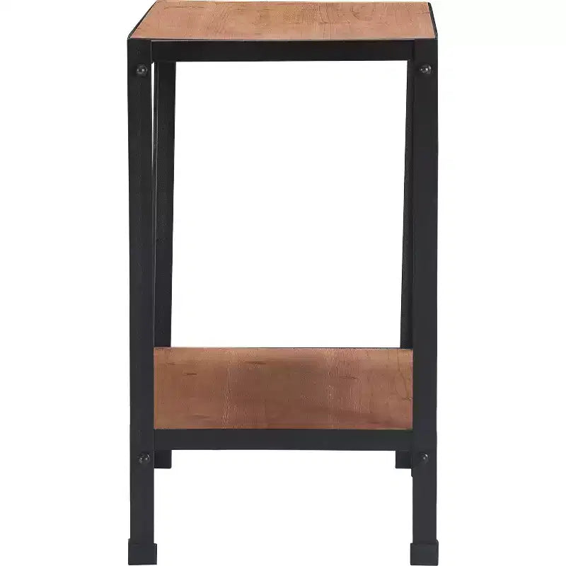 Table d'appoint Overland métal brun/noir - Serta