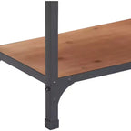 Table d'appoint Overland métal brun/noir - Serta