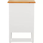 ClickDecor Martin Chevet Martin Blanc : Table de Chevet Moderne avec Tiroir, Aucun Assemblage Requis, Quincaillerie Anti-Basculement Incluse