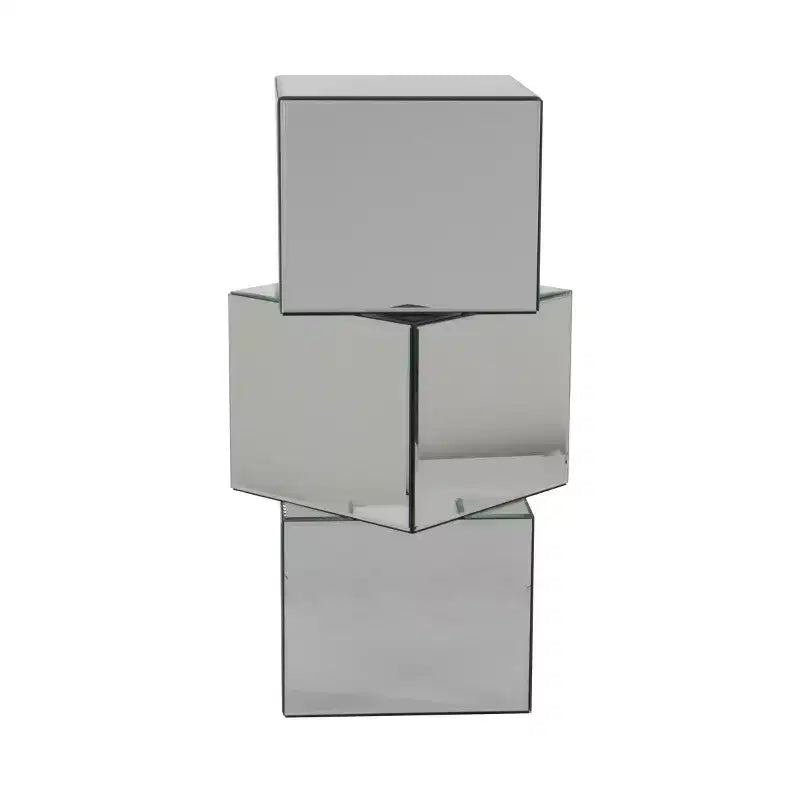 Table socle glamour Olivia et May Transparente