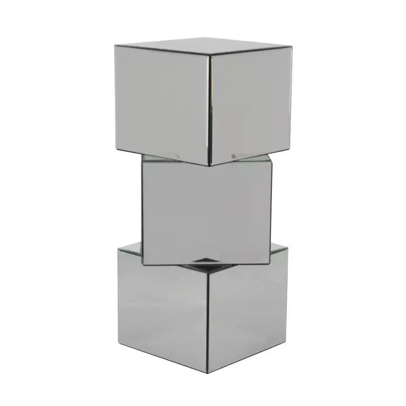 Table socle glamour Olivia et May Transparente