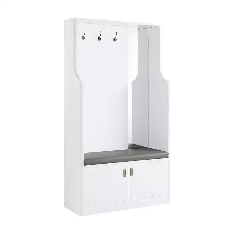 Buck 43" Hall Trees White High Gloss - Acme Furniture