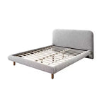 Lit Queen 87,8" Cleo Gris Bouclé - Acme Furniture