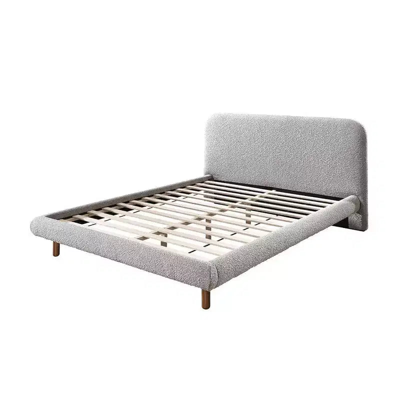 Lit Queen 87,8" Cleo Gris Bouclé - Acme Furniture