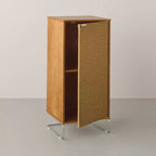 Meuble de rangement décoratif en bois et vinyle tissu – Hearth & Hand™ avec Magnolia