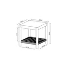 Petite table d'appoint rustique – Hearth & Hand™ with Magnolia