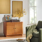 Meuble de rangement décoratif à rainures Mid-Century - Hearth & Hand™ avec Magnolia