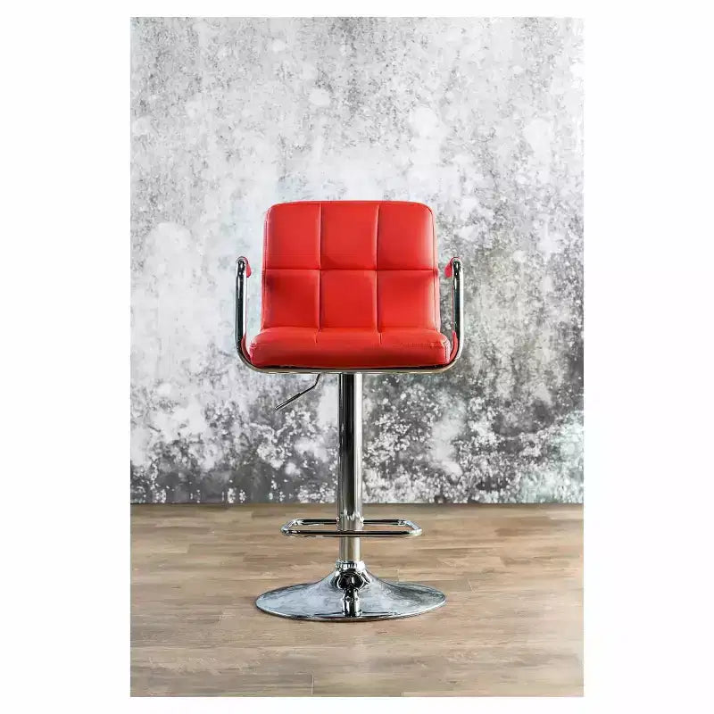 24/7 Shop At Home Tabouret de bar pivotant réglable Ethan avec accoudoirs Furniture of America