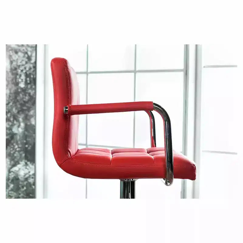24/7 Shop At Home Tabouret de bar pivotant réglable Ethan avec accoudoirs Furniture of America