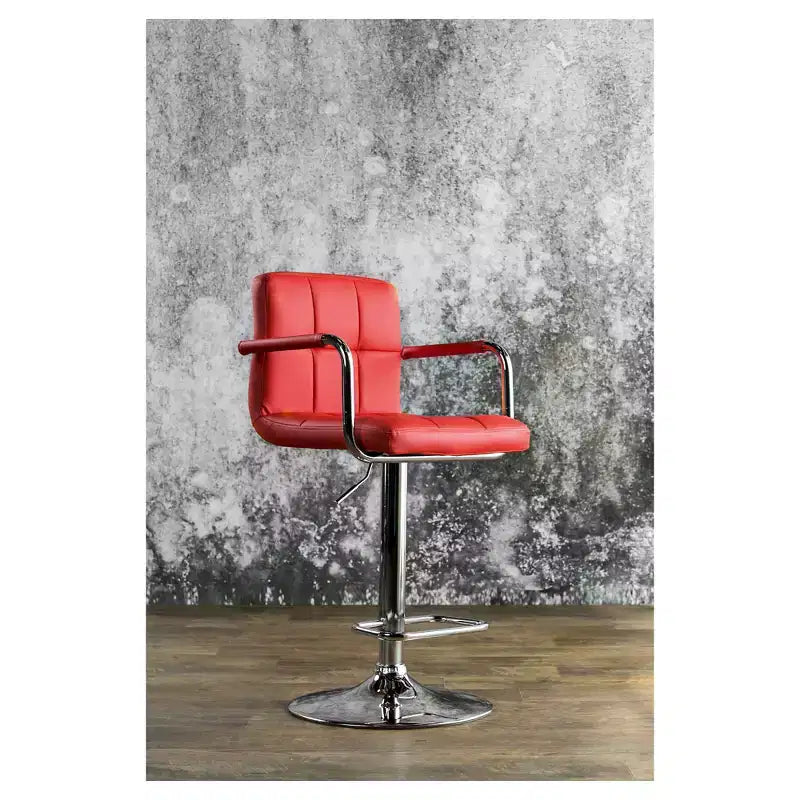 24/7 Shop At Home Tabouret de bar pivotant réglable Ethan avec accoudoirs Furniture of America
