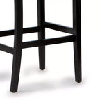 Ensemble de 2 tabourets de bar hauteur comptoir en cuir Lopez 64,7 cm - Christopher Knight Home