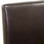 Ensemble de 2 tabourets de bar hauteur comptoir en cuir Lopez 64,7 cm - Christopher Knight Home
