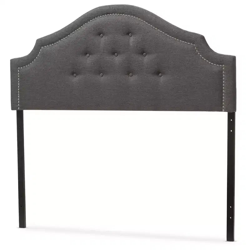 Tête de lit Cora moderne et contemporaine en tissu – Baxton Studio