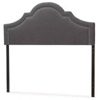 Tête de lit capitonnée en tissu moderne et contemporain Rita - Baxton Studio