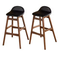 Set of 2 30 Mid-Century Modern Barstools - Buylateral