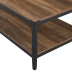 Table Basse Industrielle en Fer Angle Benny Urban - Saracina Home