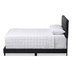Lit en tissu moderne et contemporain Brookfield - Baxton Studio