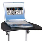 Chariot réglable pour ordinateur portable avec rangement - Techni Mobili