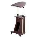 Chariot réglable pour ordinateur portable avec rangement - Techni Mobili