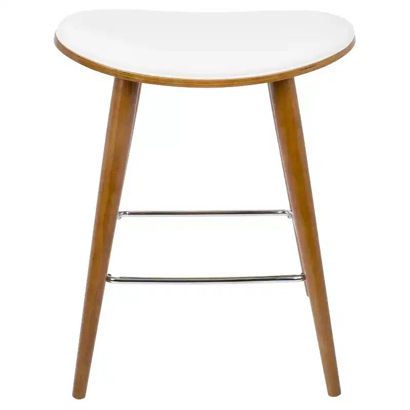 Lot de 2 tabourets de bar à hauteur de comptoir de 66 cm avec similicuir – LumiSource