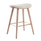 Lot de 2 tabourets de bar à hauteur de comptoir de 66 cm avec similicuir – LumiSource
