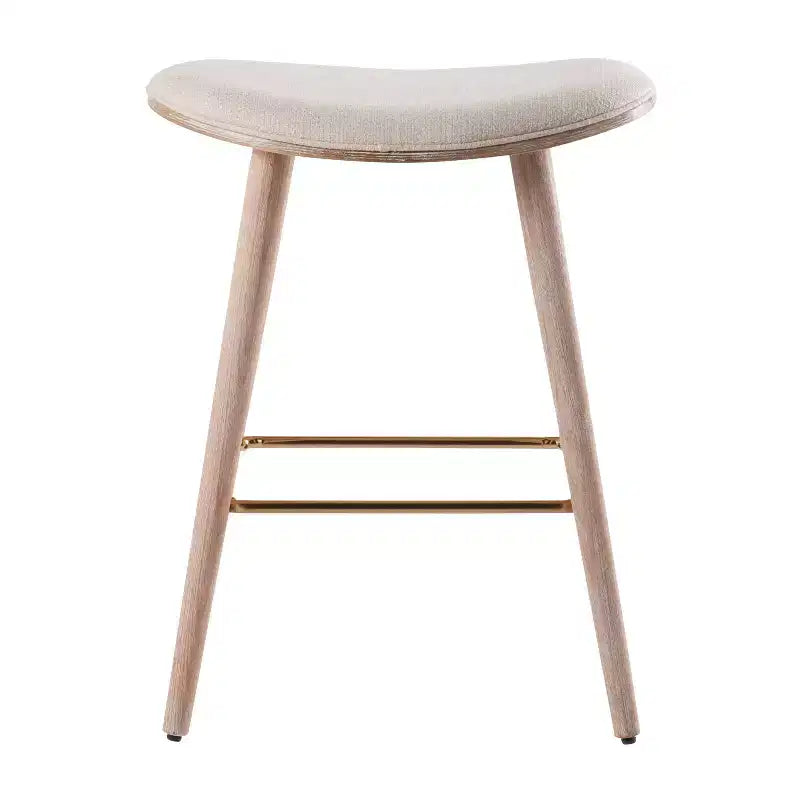 Lot de 2 tabourets de bar à hauteur de comptoir de 66 cm avec similicuir – LumiSource