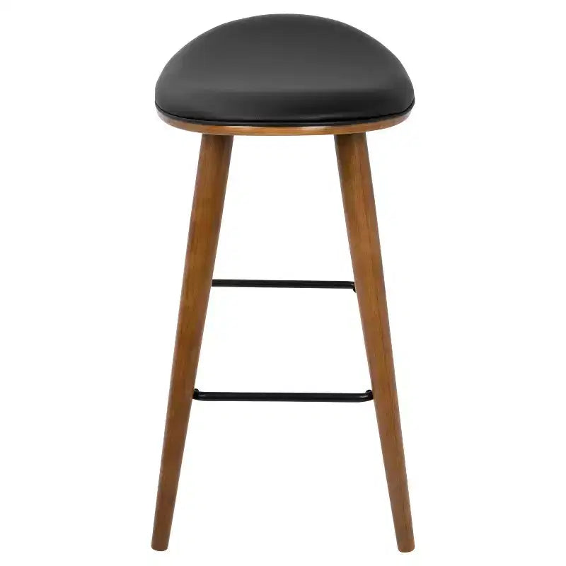 Lot de 2 tabourets de bar à hauteur de comptoir de 66 cm avec similicuir – LumiSource