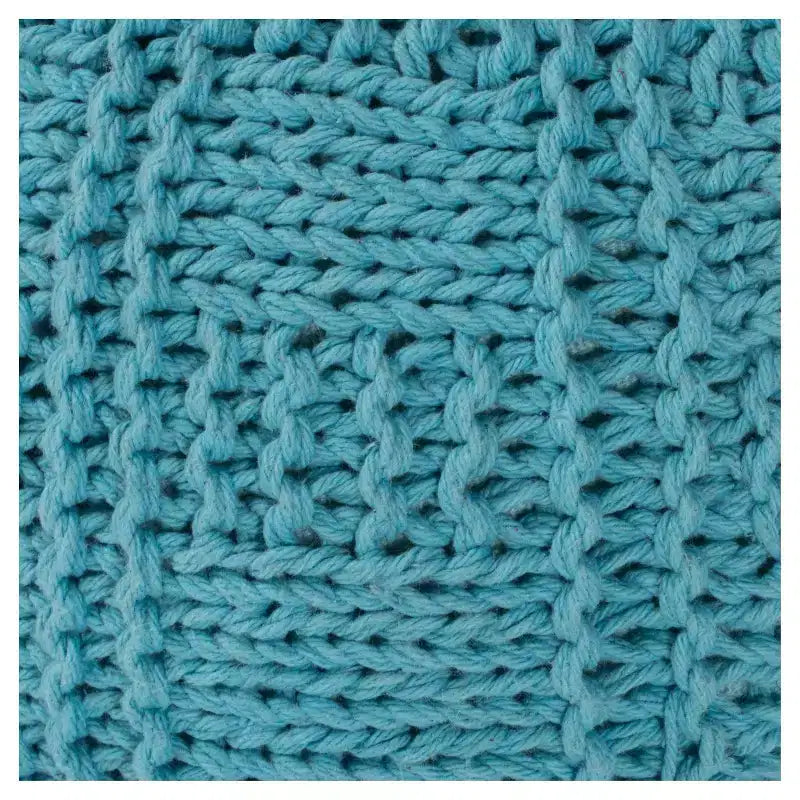 Pouf en tissu moderne fait main Yuny - Christopher Knight Home