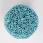 Pouf en tissu moderne fait main Yuny - Christopher Knight Home