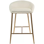 Lot de 2 tabourets de bar à hauteur de comptoir 26 Matisse Glam – LumiSource