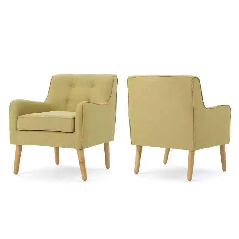 Lot de 2 fauteuils Felicity du milieu du siècle - Christopher Knight Home