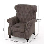 Fauteuil inclinable touffeté Walder - Christopher Knight Home