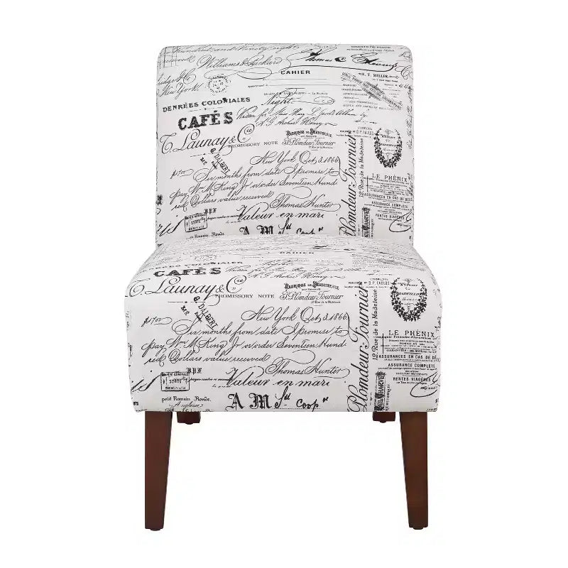 Chaise de navigation rembourrée Lily - Linon