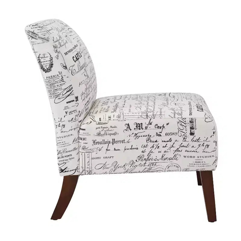 Chaise de navigation rembourrée Lily - Linon