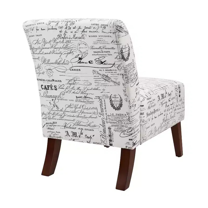 Chaise de navigation rembourrée Lily - Linon