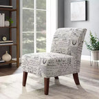 Chaise de navigation rembourrée Lily - Linon