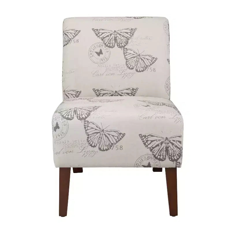 Chaise de navigation rembourrée Lily - Linon