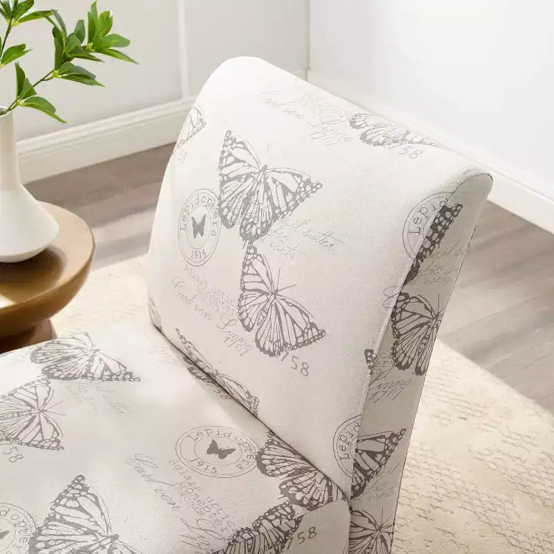 Chaise de navigation rembourrée Lily - Linon