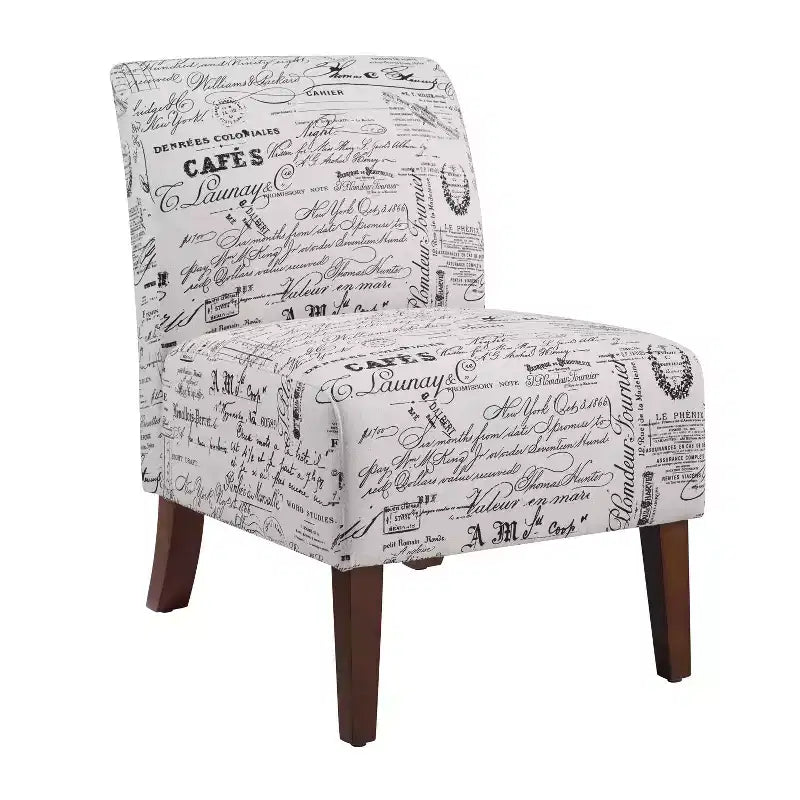 Chaise de navigation rembourrée Lily - Linon