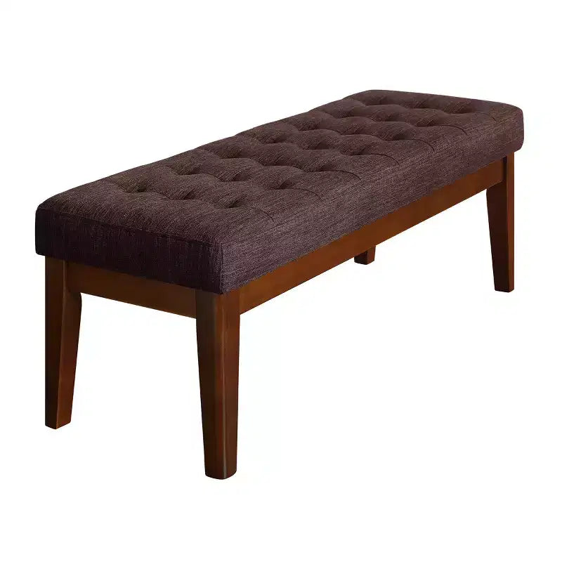 Banc rembourré touffeté Claire - Adore Decor