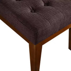 Banc rembourré touffeté Claire - Adore Decor