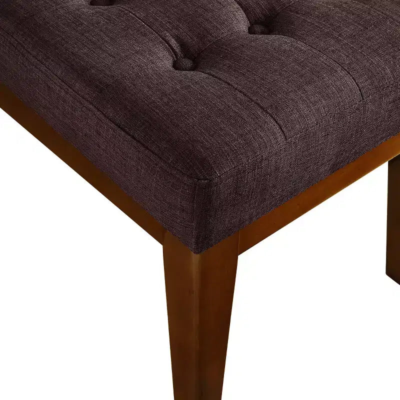 Banc rembourré touffeté Claire - Adore Decor